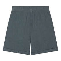 BIRKHOLM Muslin Shorts Skifer Grå